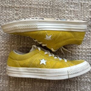 Converse One Star Ox Tyler The Creator Golf Wang Sulphur 5M/7W Suede 159435C
